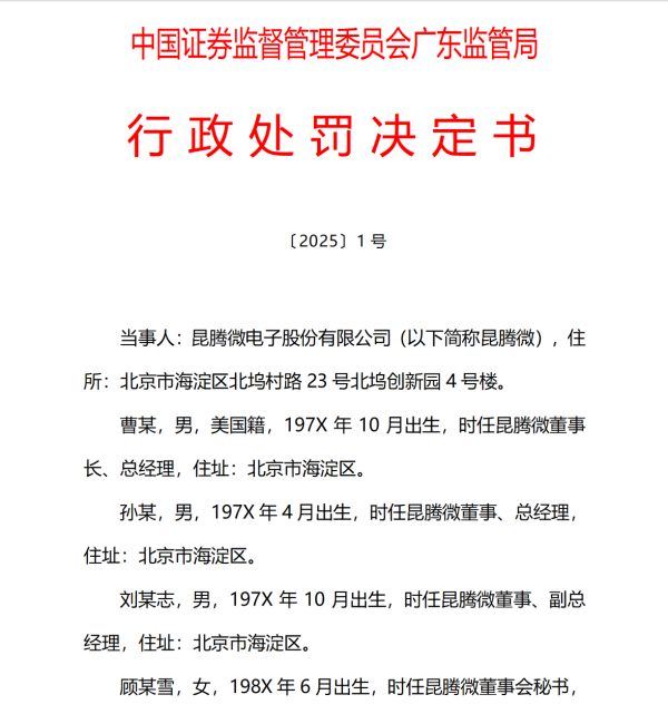 配资操盘炒股配资开户 三次冲关未果 拟IPO企业昆腾微竟涉欺诈发行 监管连串追责